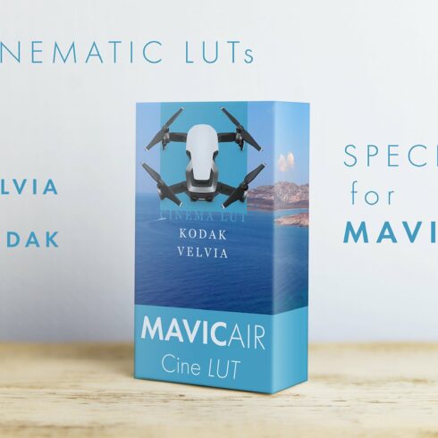 MAVIC.AIR LUTs CINEMATIC 4K CUBEcover image.