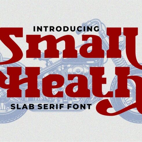 Small Heath - Classic Slab Serif Foncover image.