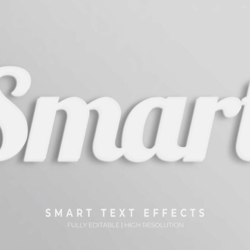 White Text Style Effect Mockupcover image.