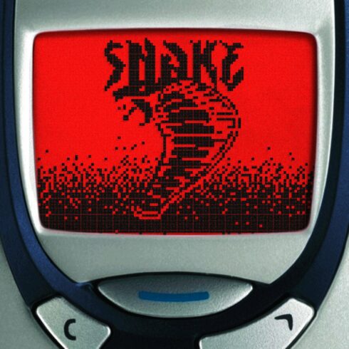 Snake 3310. 90's Nokia Screen Effectcover image.