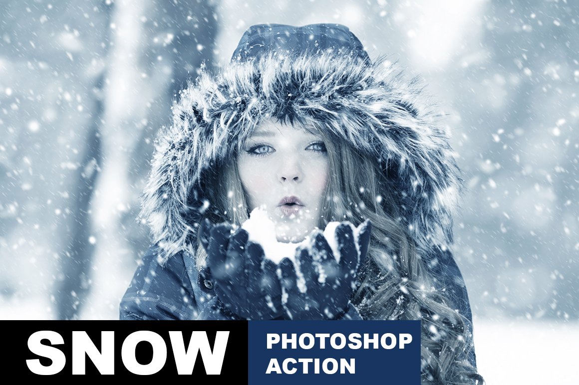 Snow Photoshop Actioncover image.