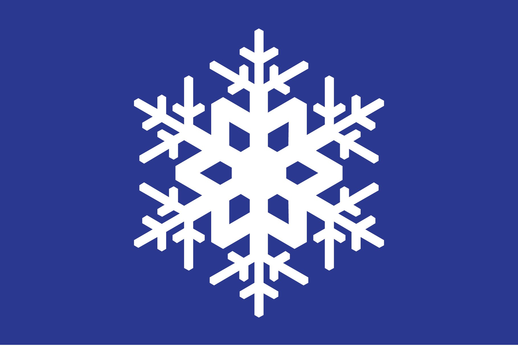 snowflake assortment banners 07 982