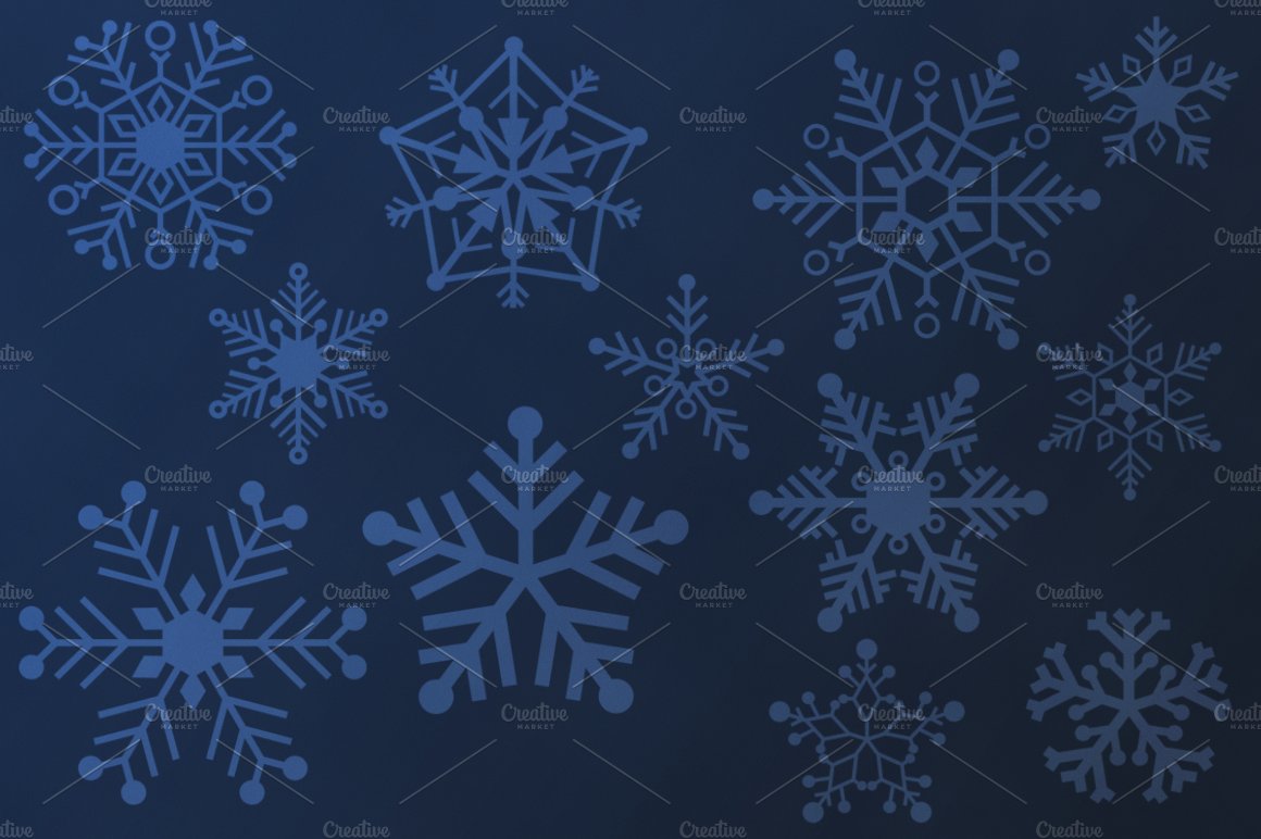 Snowflake Brushespreview image.