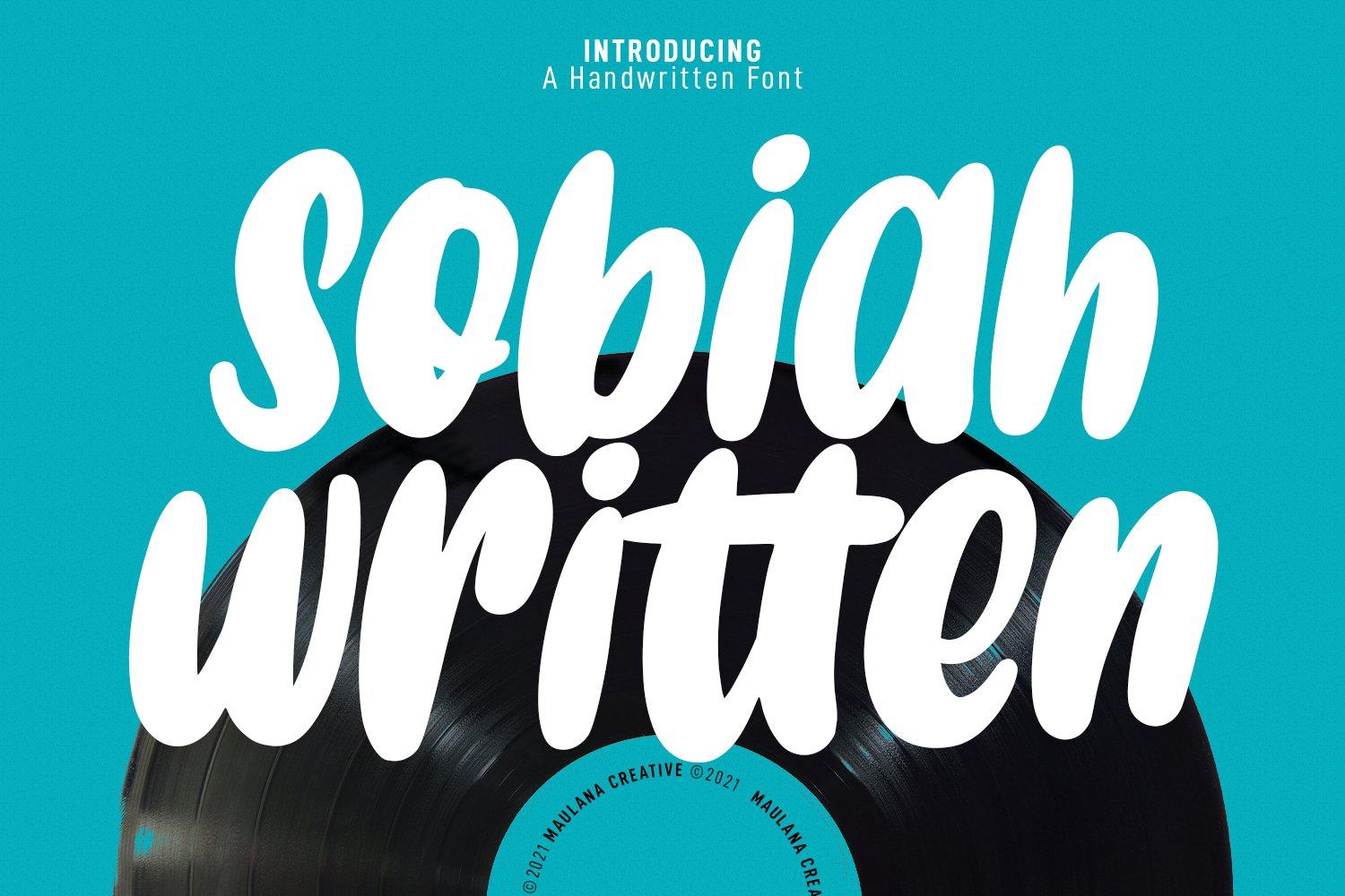 Sobiah Written Handwritten Font cover image.