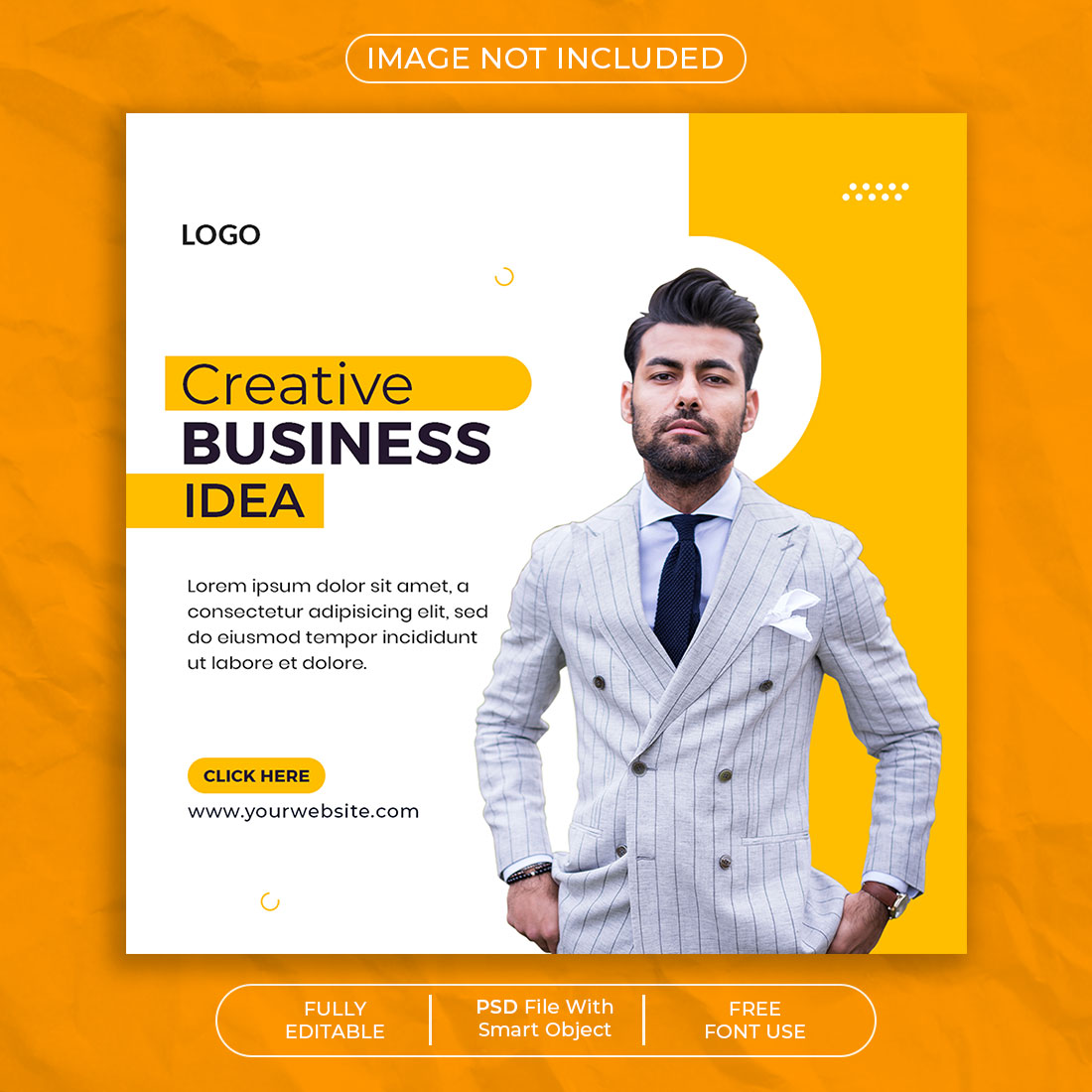 Corporate Digital Marketing Agency Social Media Post Template cover image.