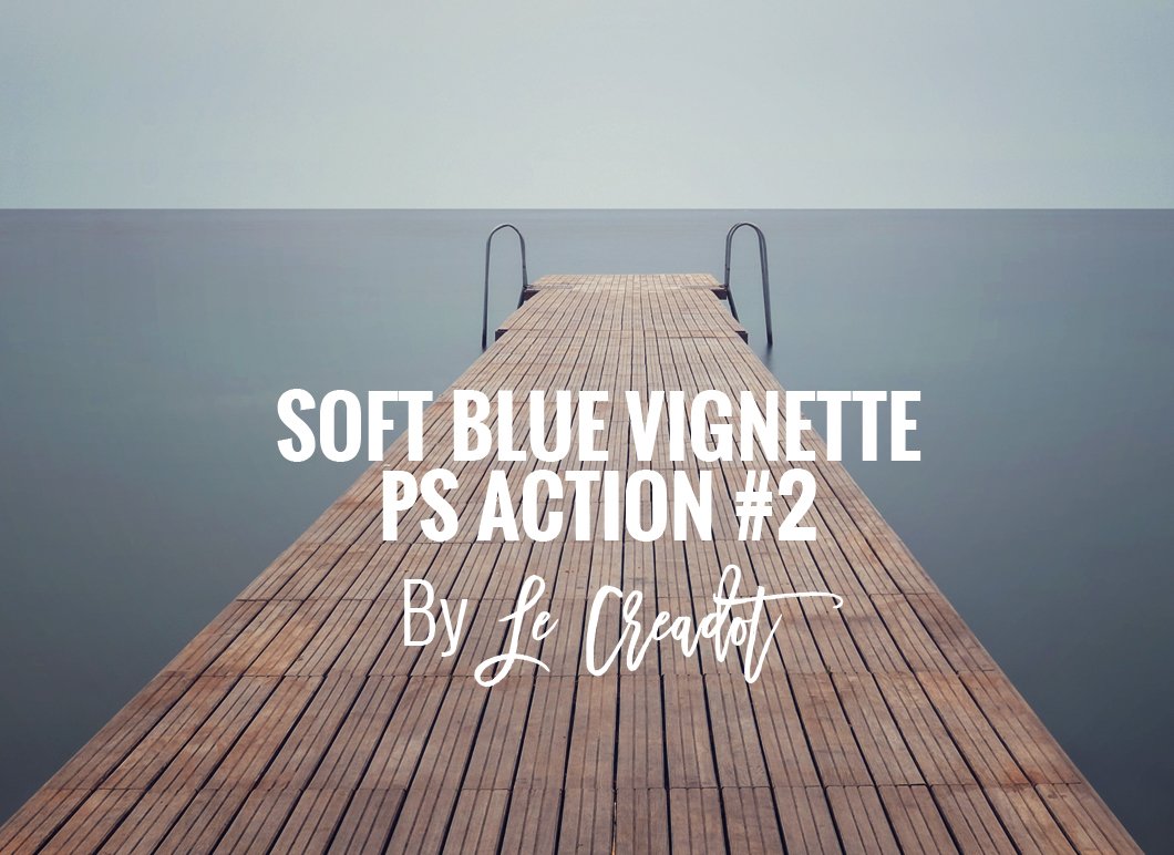 SOFT BLUE VIGNETTE ACTION #2cover image.