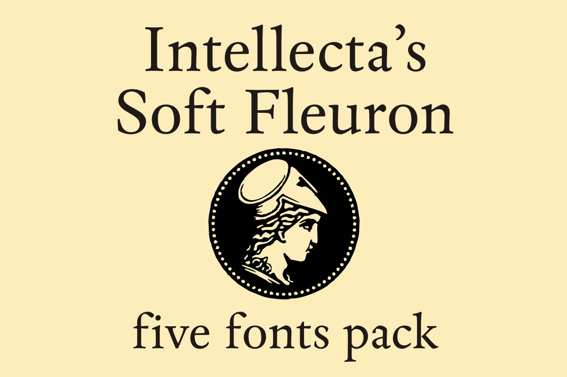 Soft Fleurons Pack - five fonts cover image.