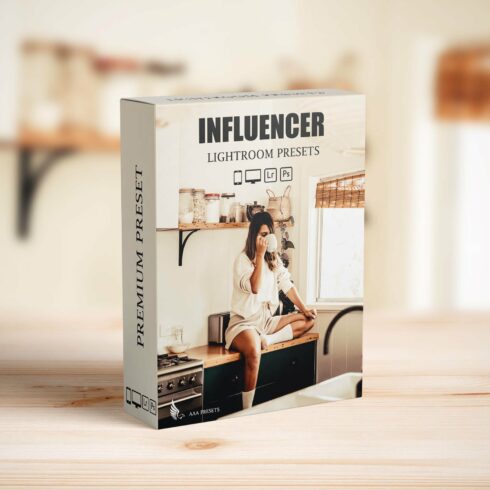 Instagram Influencer Preset Packcover image.