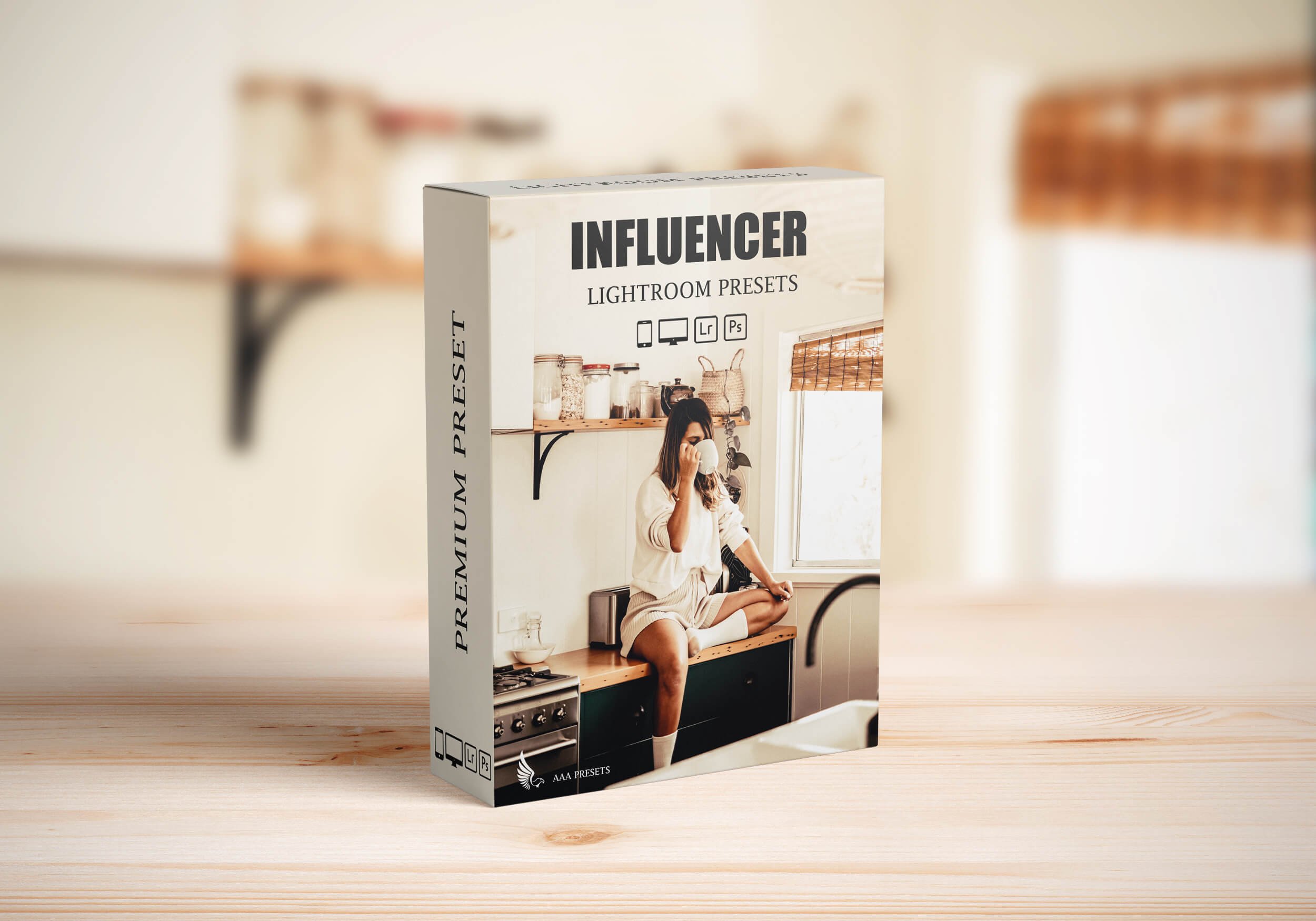 Instagram Influencer Preset Packcover image.