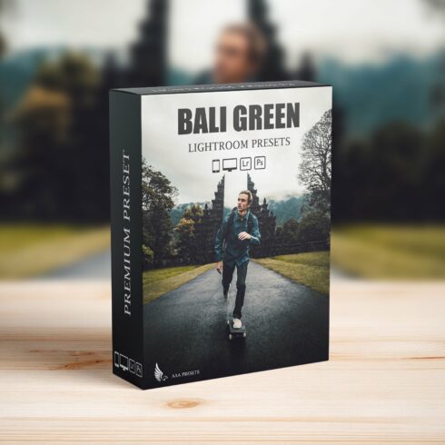 Bali Green Lightroom Presetscover image.