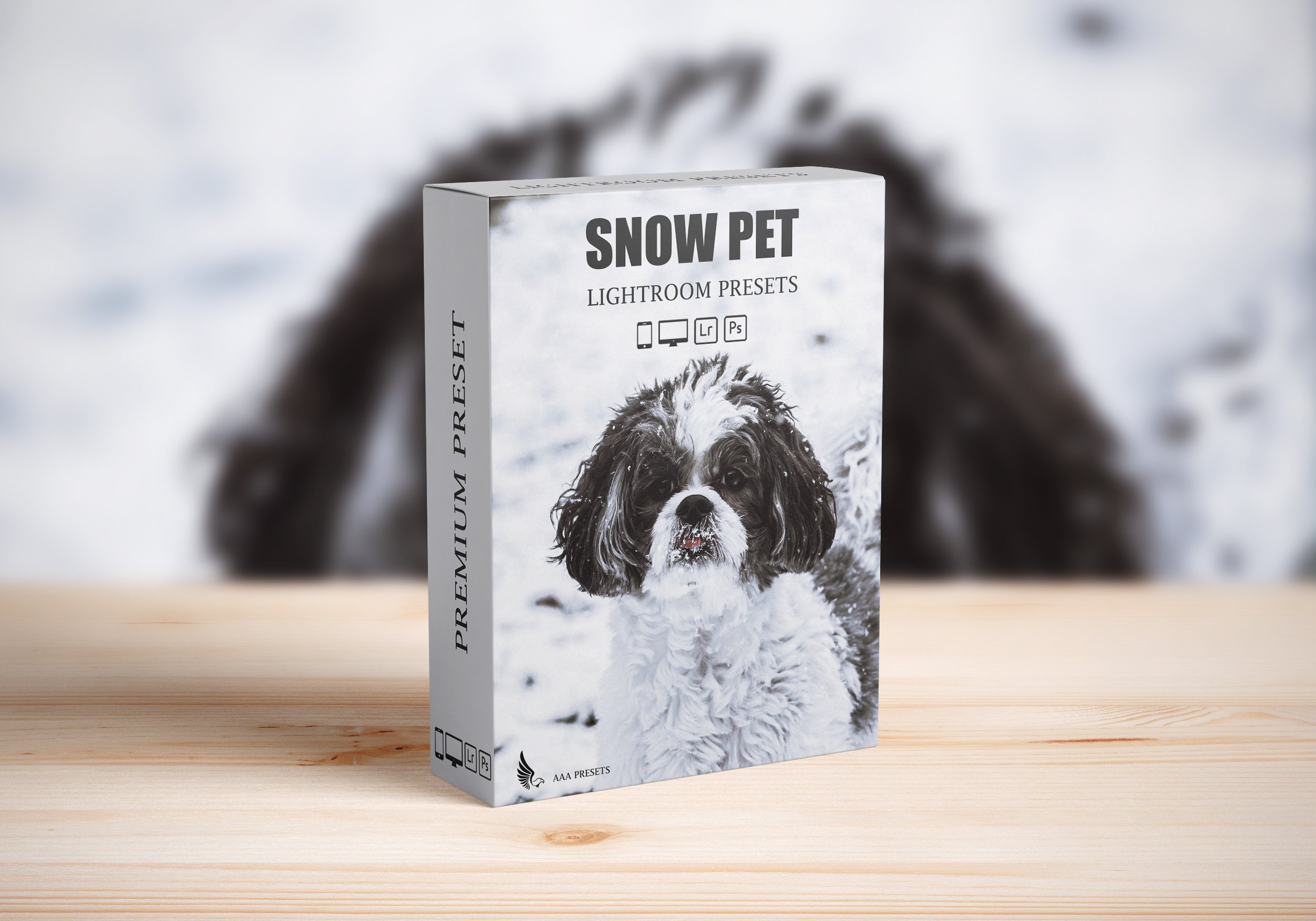 Snow Pet Lightroom Presetscover image.