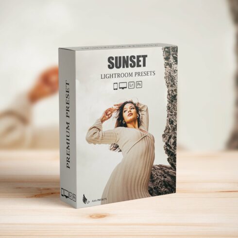 Lightroom Sunset Presets Packcover image.