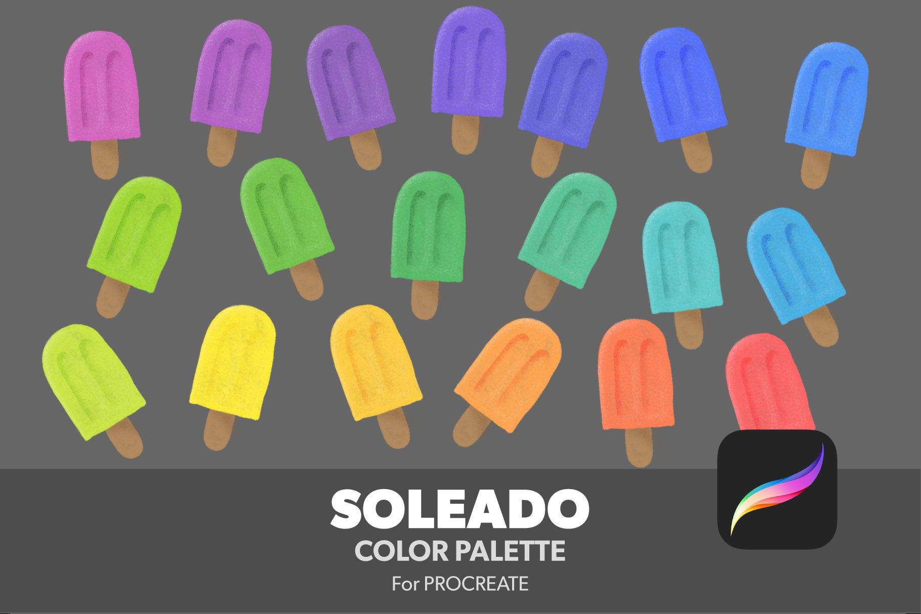 Soleado Color Palette for Procreatecover image.