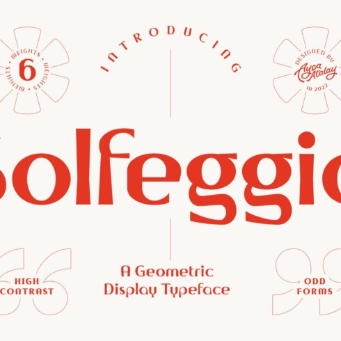 Solfeggio | A Geometric Display Type cover image.