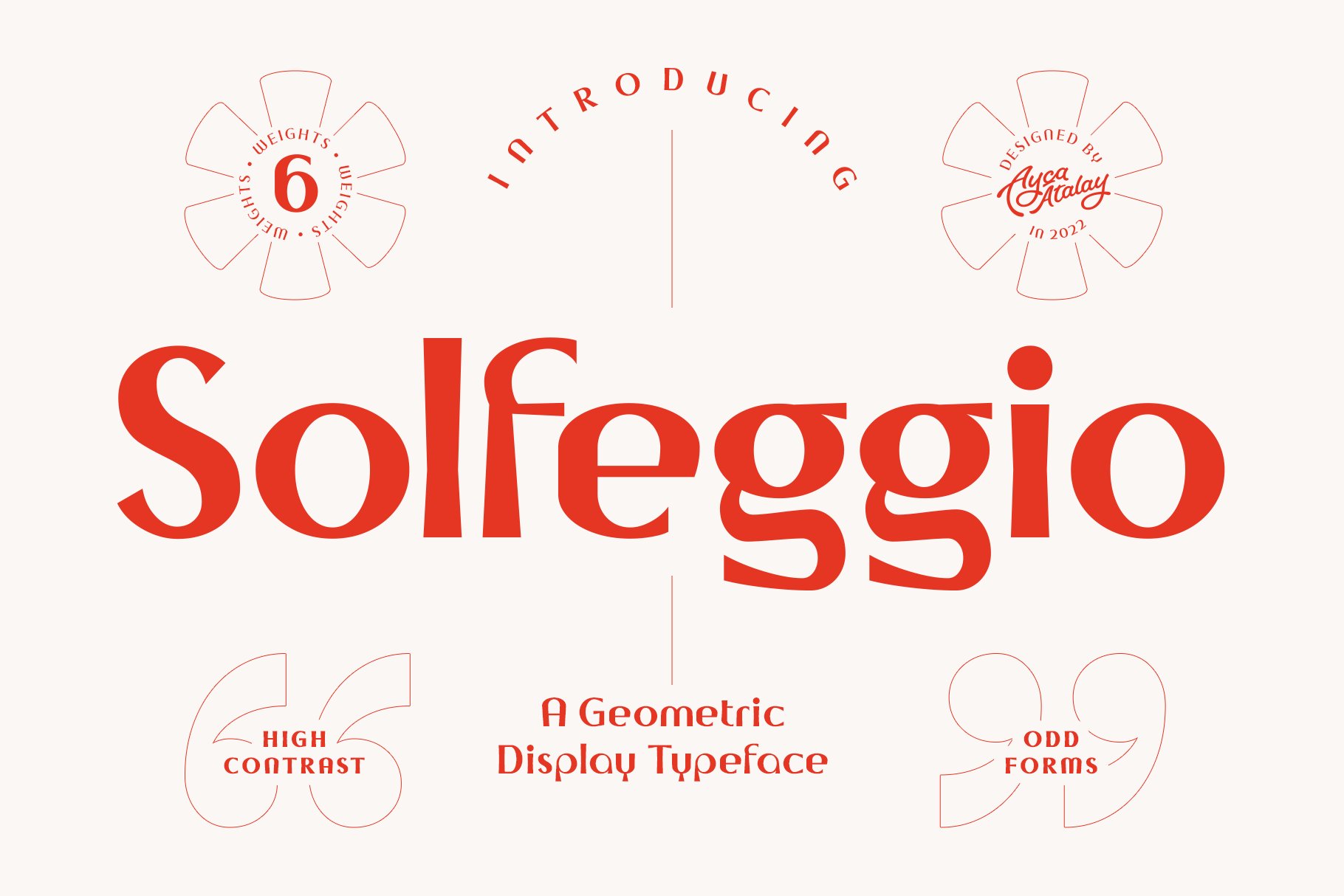 Solfeggio | A Geometric Display Type cover image.