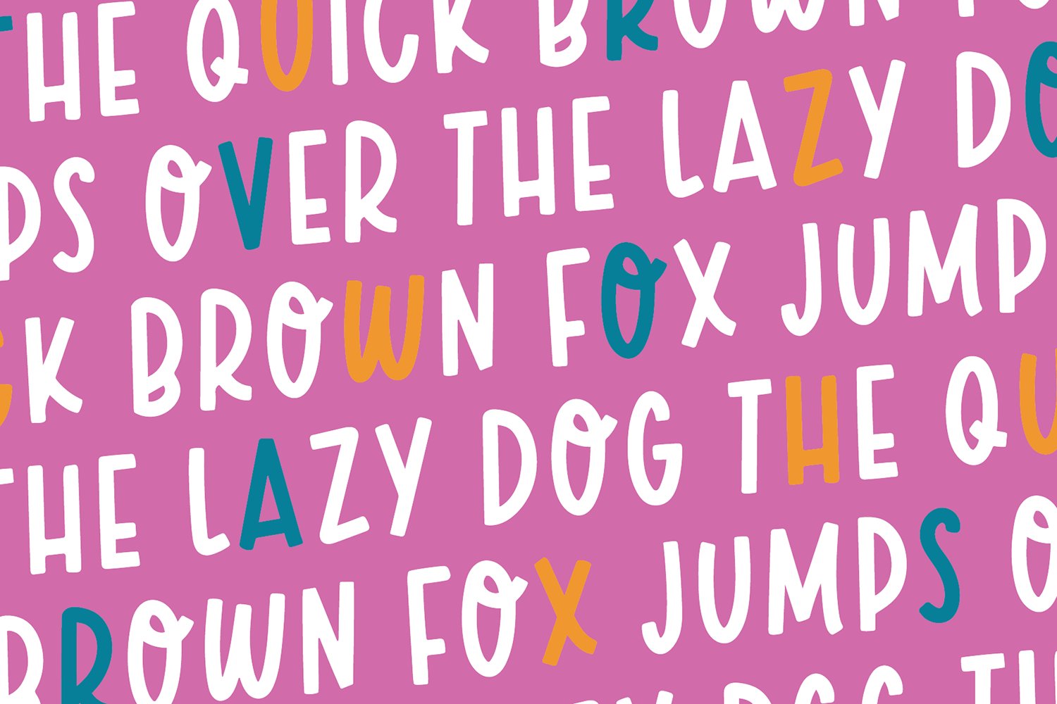 SOME LOVE Fun Display Font preview image.