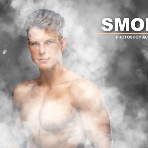 Smoke Photoshop Actioncover image.