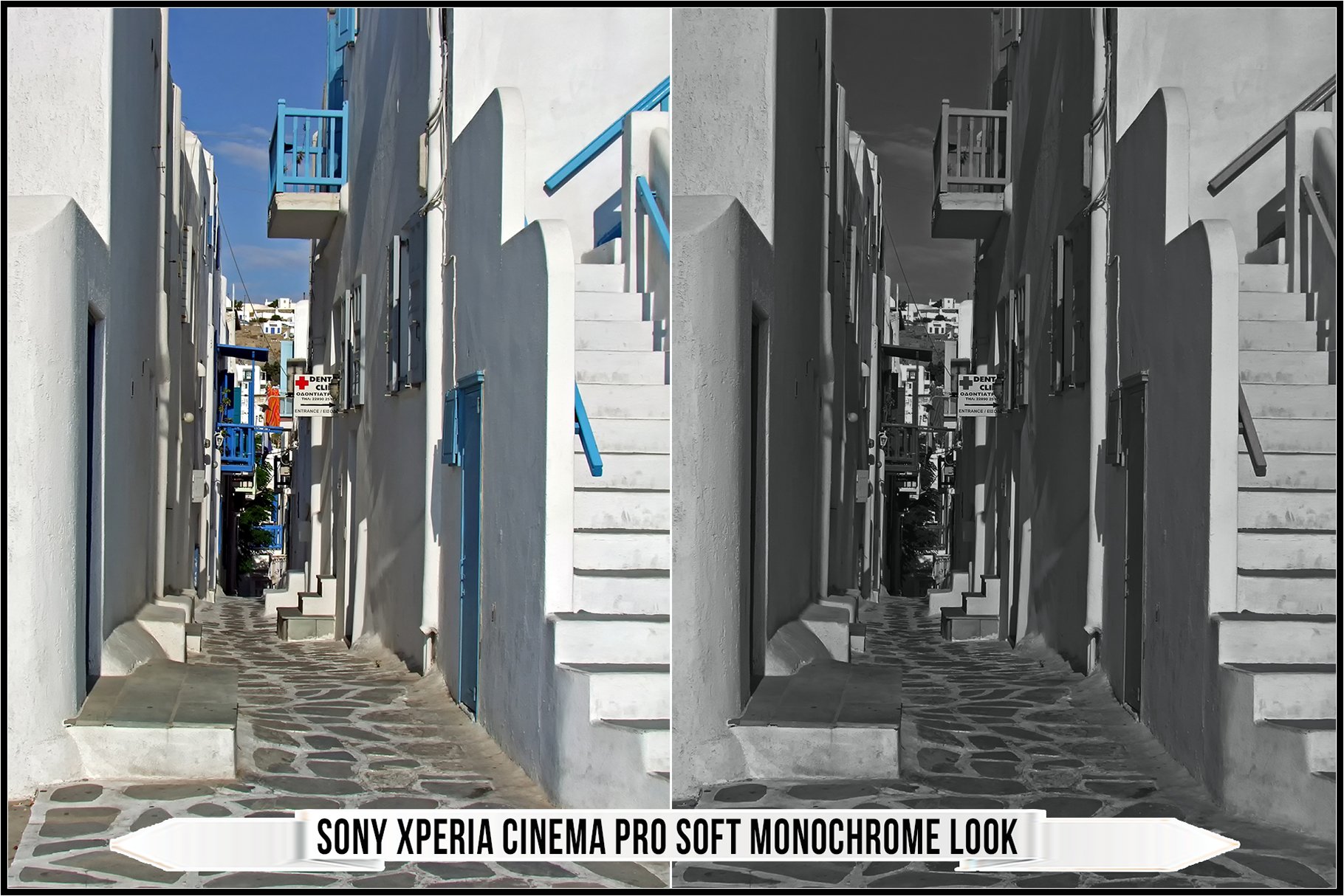sony xperia cinema pro soft monochrome look 410