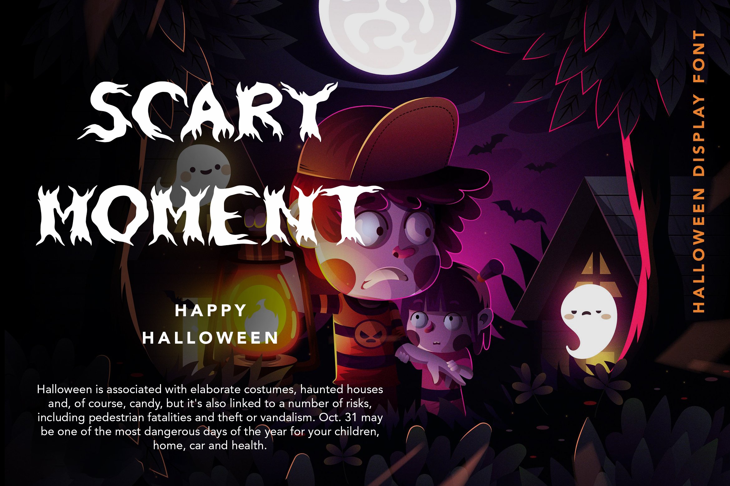 Soul Eater - Halloween Display Font preview image.