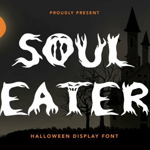 Soul Eater - Halloween Display Font cover image.