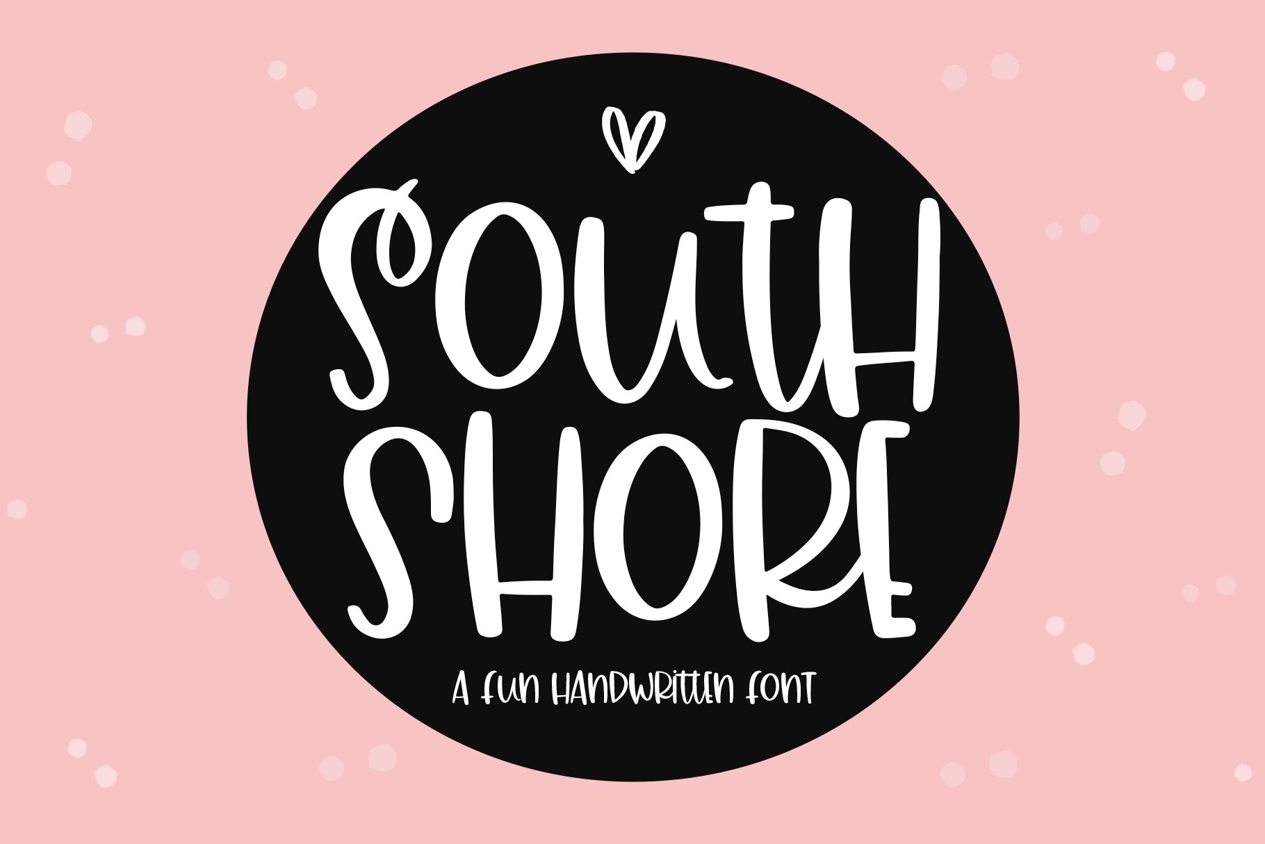 South Shore | Fun Handwritten Font cover image.