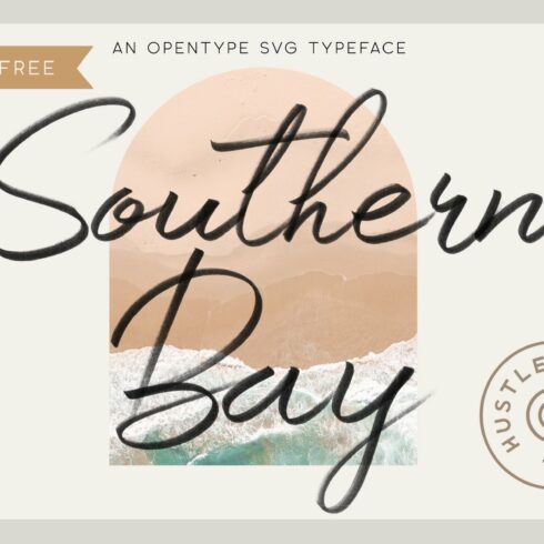 Southern Bay - Opentype SVG Typeface cover image.