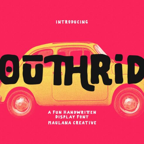 Southride Handwritten Font cover image.
