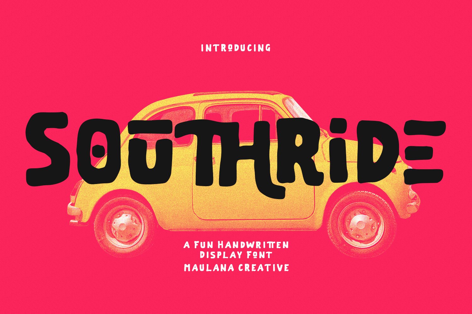 Southride Handwritten Font cover image.