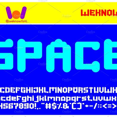 space object font cover image.