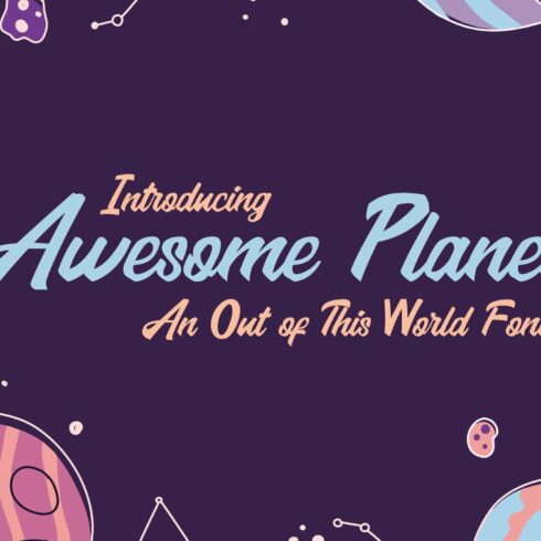 Awesome Planet Font cover image.