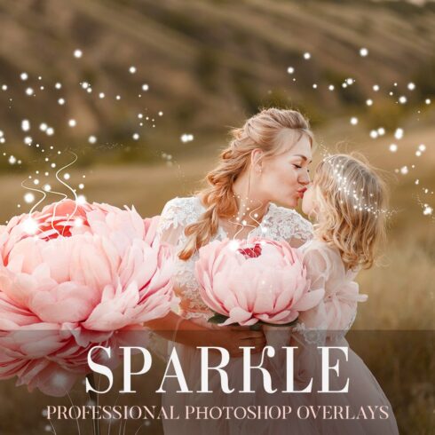 Sparkle Overlays Photoshopcover image.