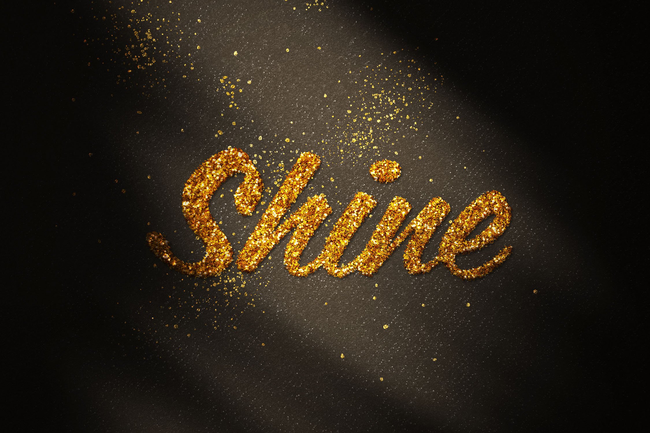 Sparkling Glitter Text Effectcover image.