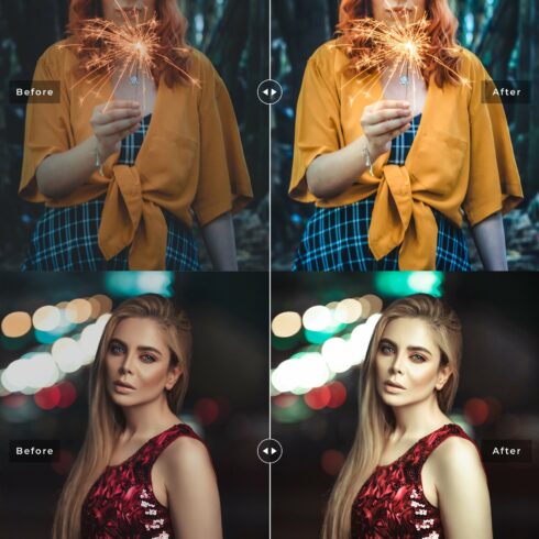 Sparkly Lightroom Presets Packcover image.