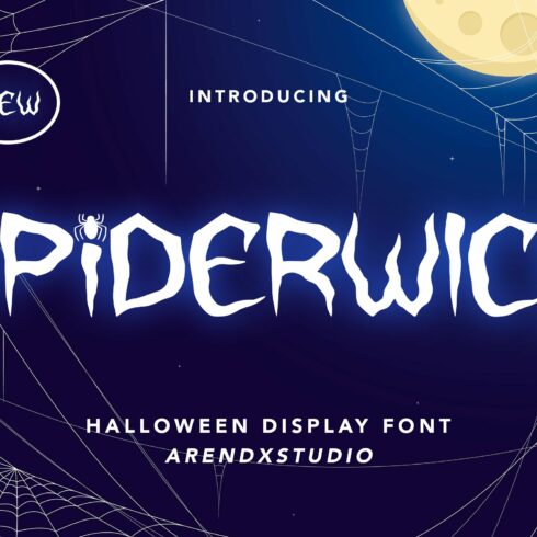 Spiderwick - Halloween Display Font cover image.