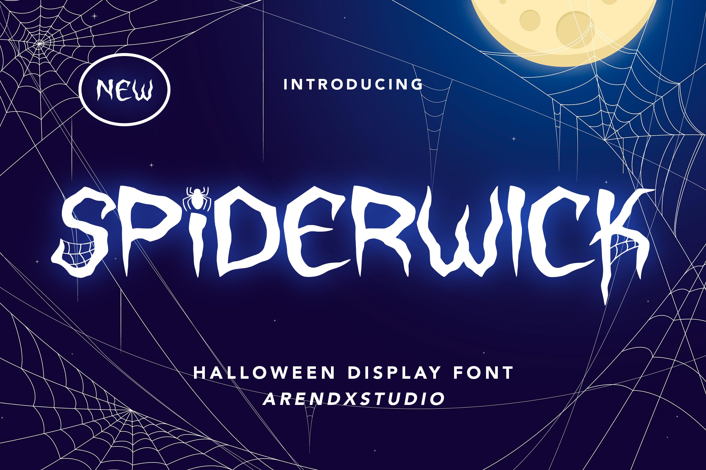 Spiderwick - Halloween Display Font cover image.