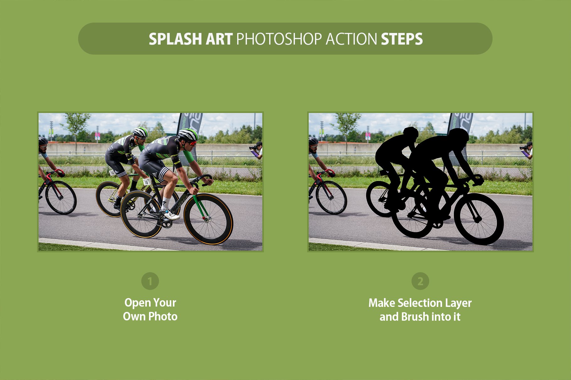 Splash Art Photoshop Actionpreview image.