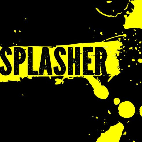 Splasher cover image.