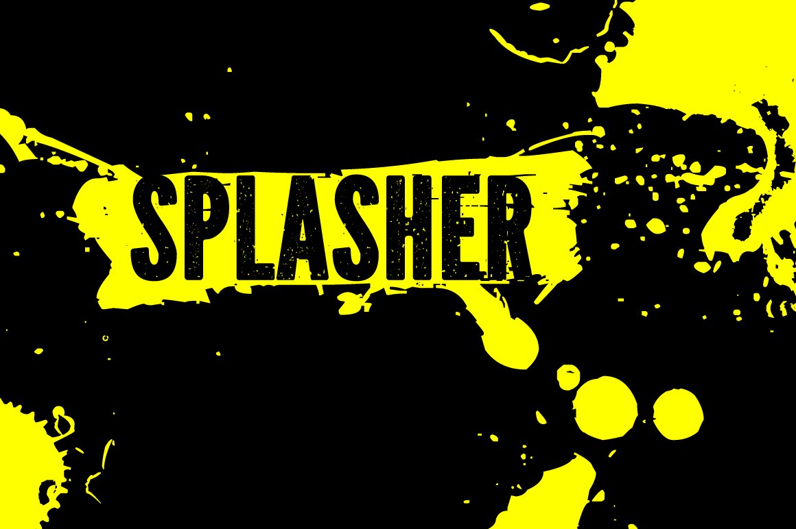 Splasher cover image.