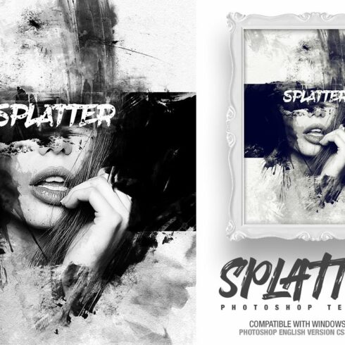 Splatter Photo Templatecover image.