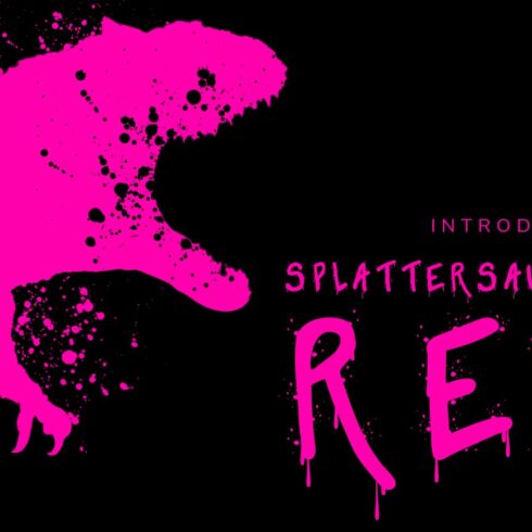 Splattersaurus Rex cover image.