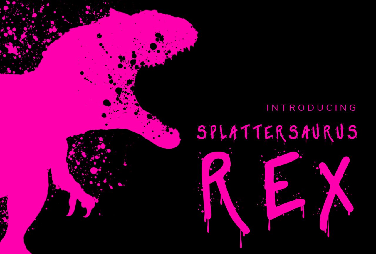 Splattersaurus Rex cover image.