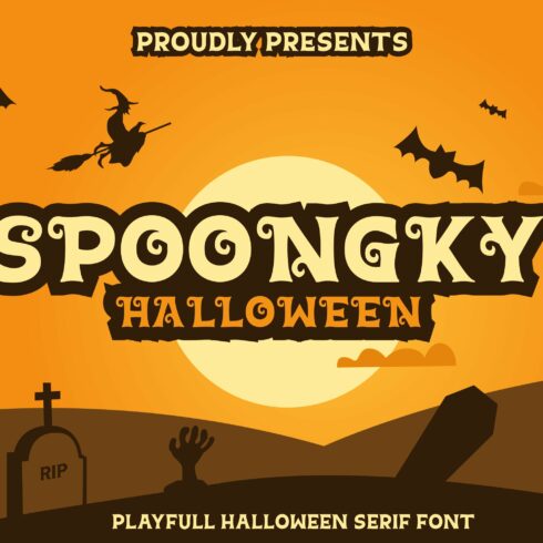Spoongky Horror Font cover image.