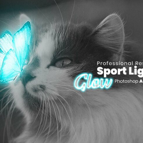 Sport Light Glow Photoshop Actioncover image.