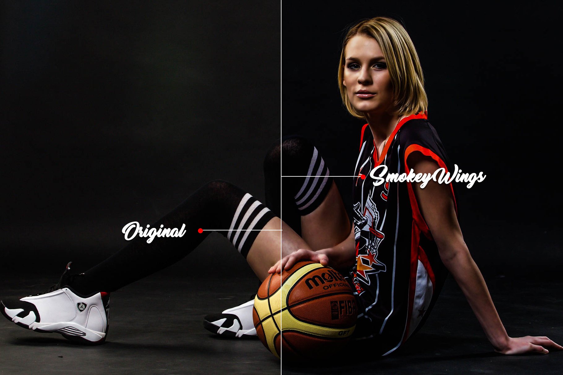 sports lightroom and photoshop presets by pixelspic illustrative image smokey wings 777