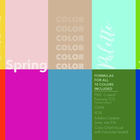 Pantone Spring 2017 Color Palettecover image.