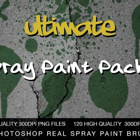 Ultimate Real Spray Paint Pack v1cover image.