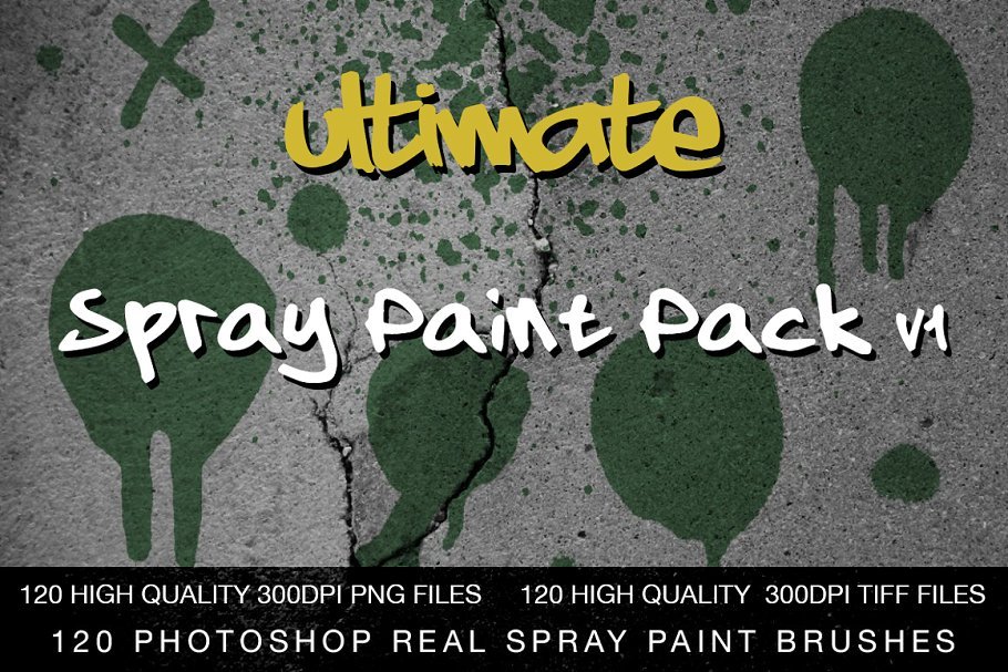 Ultimate Real Spray Paint Pack v1cover image.