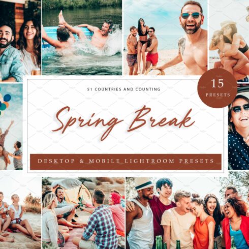 15 x Lightroom Presets Spring Breakcover image.