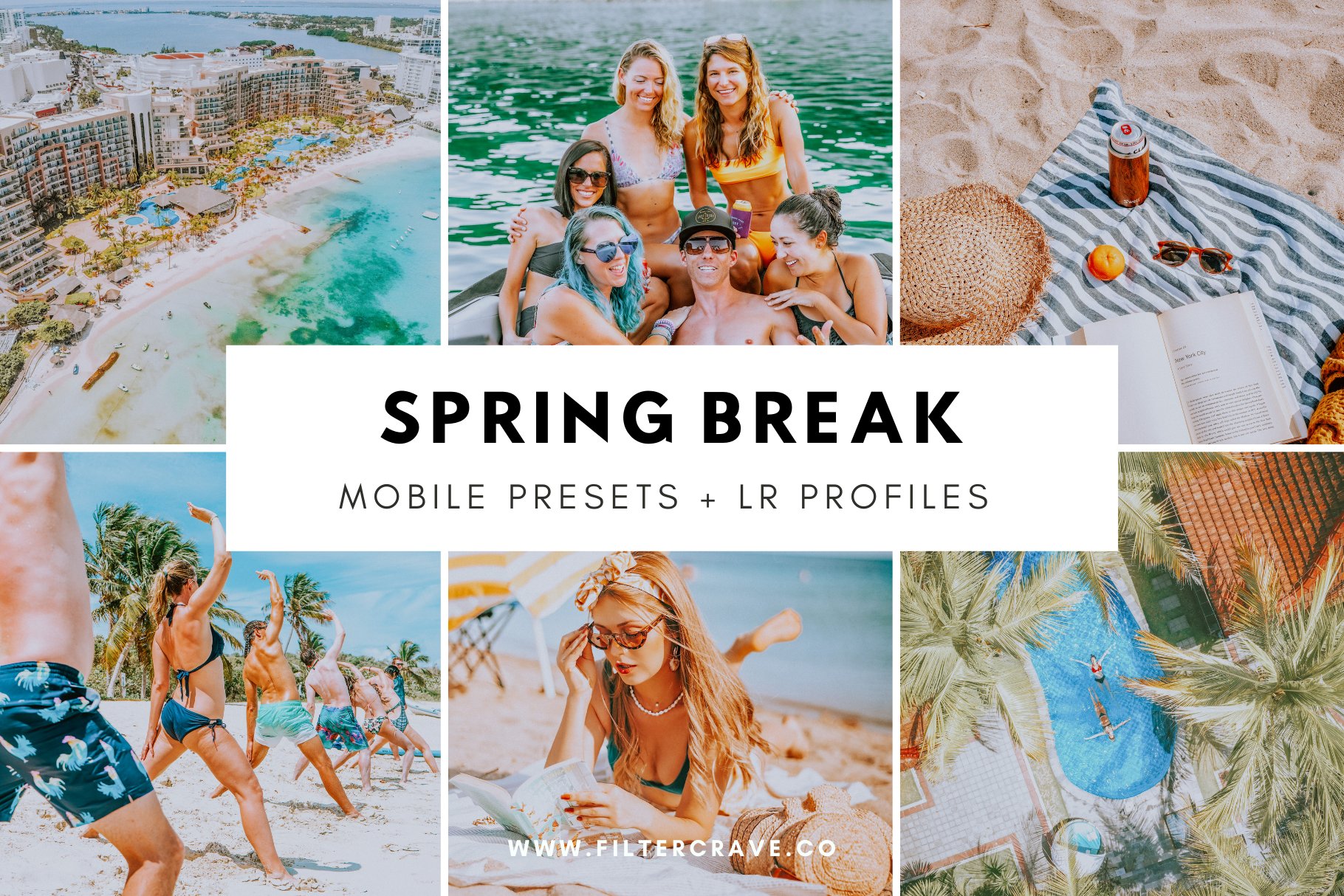 Spring Break Mobile Lightroom Presetcover image.