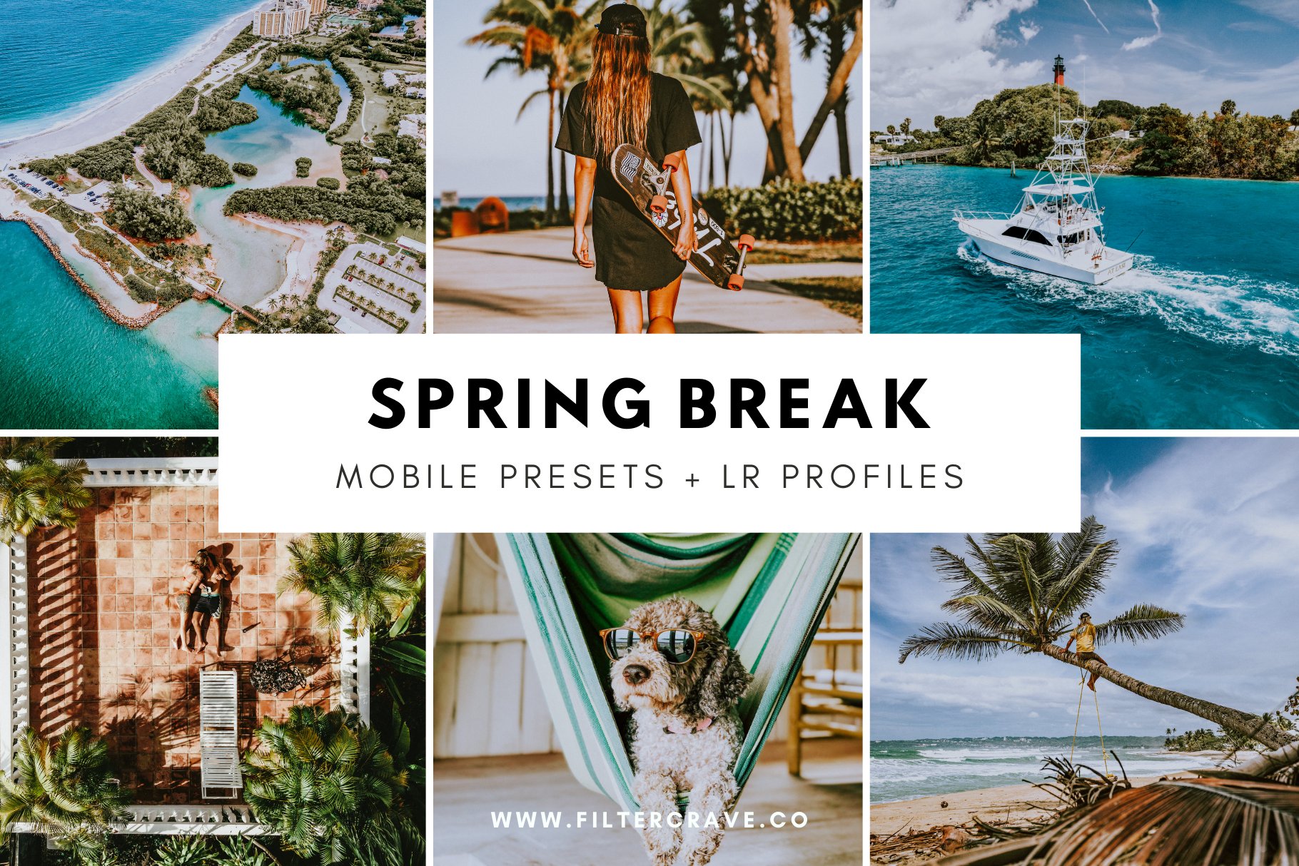 Spring Break Mobile Lightroom Presetpreview image.